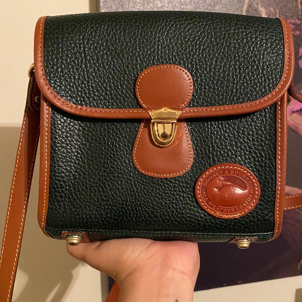 Dooney and Bourke Midnight Blue leather Crossbody
